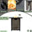 50000 28 - Inch Square Propane Fire Pit Table With Steel Top And Frame For Patio, Garden, Courtyard, , Easy Assembly , Wrapped Body, Continuous Combustion, Garden Courtyard