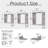 Wall-mounted Floating Wooden Shelves-1850008414