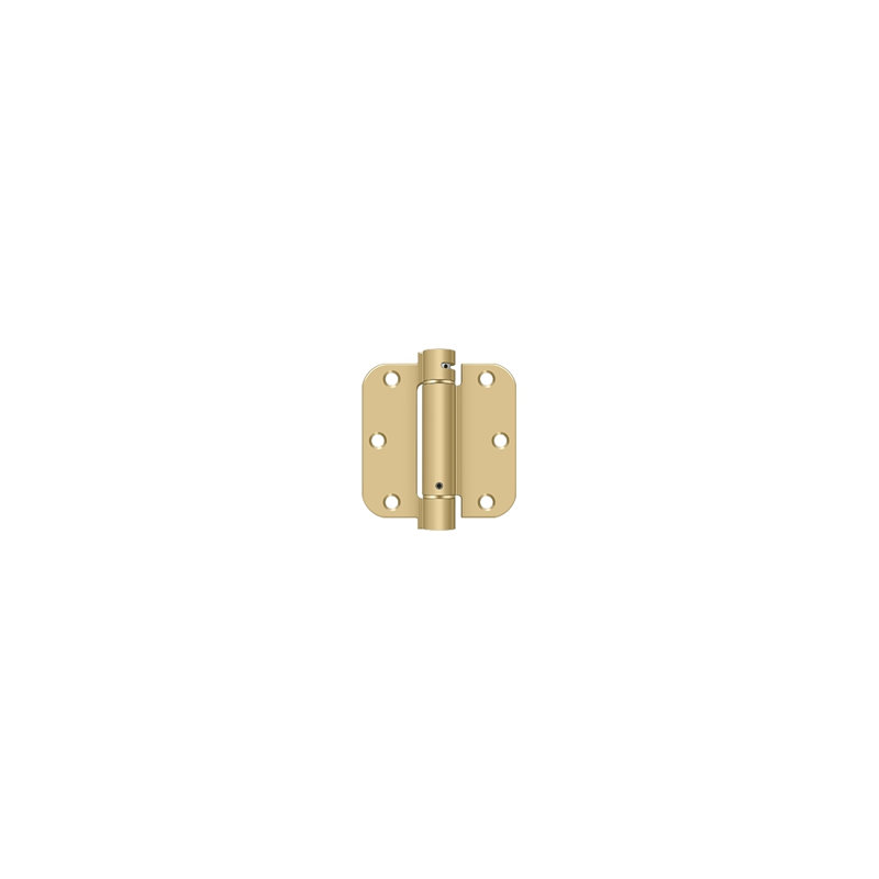 Steel Hinge, PVD Polished Brass