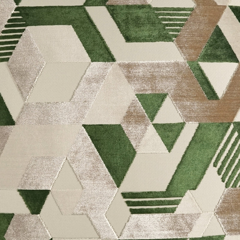 Delaware Square Pillow Cover & Insert, Square 20", Emerald