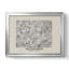 Dessin au trait floral (reproduction de la tapisserie) -William Morris-Toile tendue avec châssis-c. Fin du 19e siècle (original)-641886557-641886558-641886547