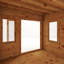 Mercia 10ft x 10ft Curved Roof Log Cabin (44mm)
