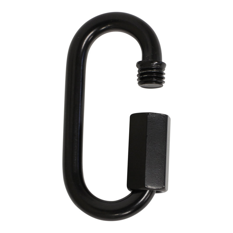 Verrouillage à vis fileté (2 pièces), Noir, noir, noir, noir, H 1,93 po x l 0,91 po x P 0,2 po