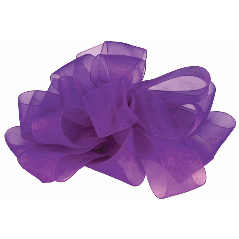 Ruban en mousseline de soie 5/100 po X100Yds, Mauve
