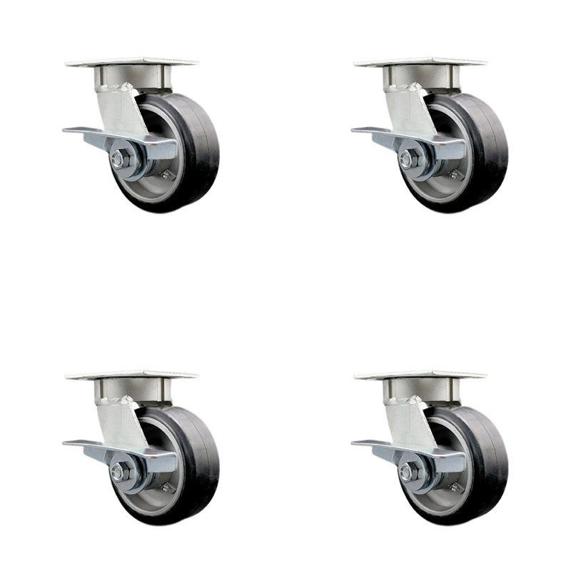 Kingpinless sur roulettes pivotantes