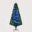 6' Tall Douglas Fir Pre-Lit Artificial Christmas Tree With Realistic Branches, 24 Multi-Colour LED Lights, Fibre Optics And 230 Tips