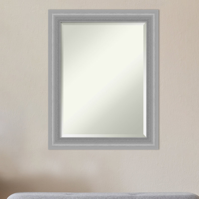 Miroir de salle de bain biseauté Gapland, 28,5 po x 22,5 po