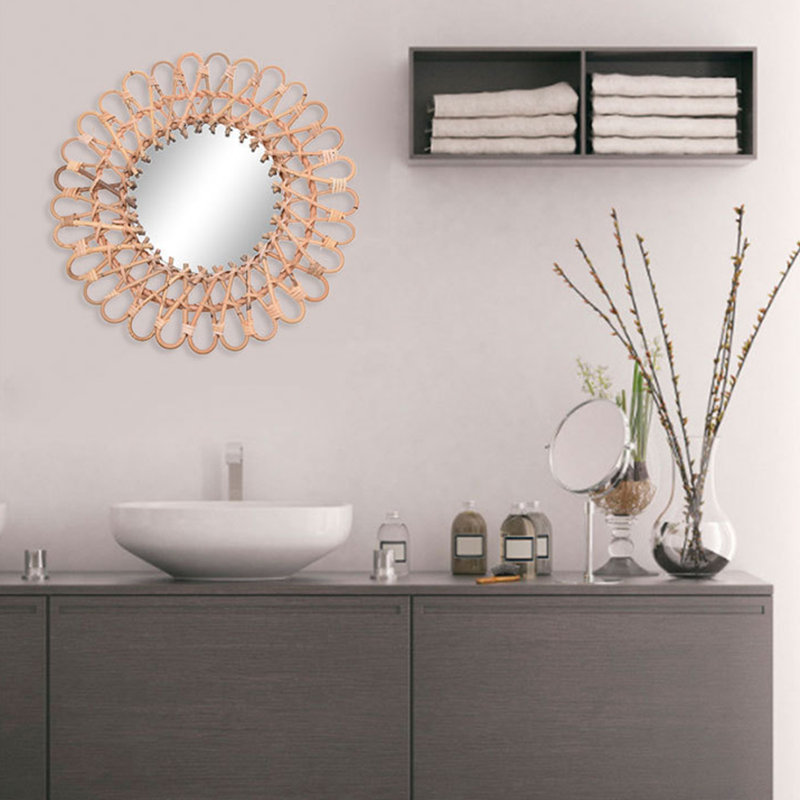 Miroir mural suspendu