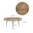 Mabie Solid Wood Top Single Coffee Table