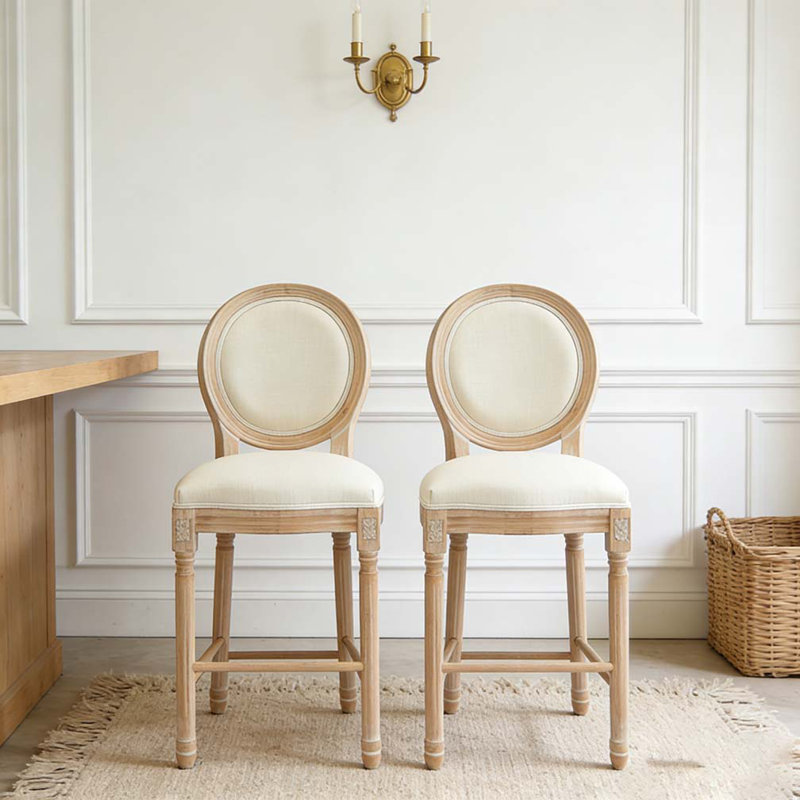 Solid Wood Dining Chairs Bar stools Set