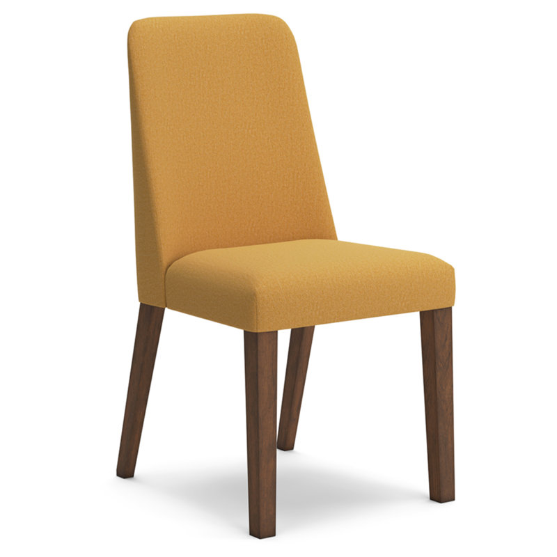 Munana Upholstered Side Chair, Yellow