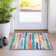 Machine Washable Indoor/Outdoor Cinead ACN1665 Ivory Rug