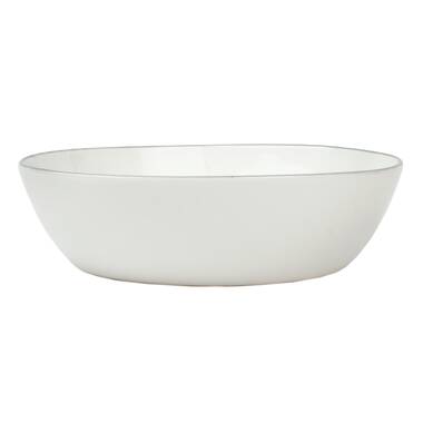 Y YHY 26 Ounces Porcelain Pasta Salad Bowls, White Bowls-Sprial