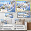 Grecque Santorini Odyssey II - Grèce, art mural-176758238-176758233