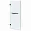 Porte de baignoire pivotante sans cadre Fines Fixtures 34 po x 58 po, noir mat-83967818