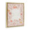 Cadre flottant Live par Faith Rosy Florals, design par Kelley Talent
