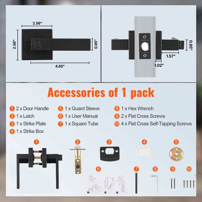 Keyless Entry Door Lever