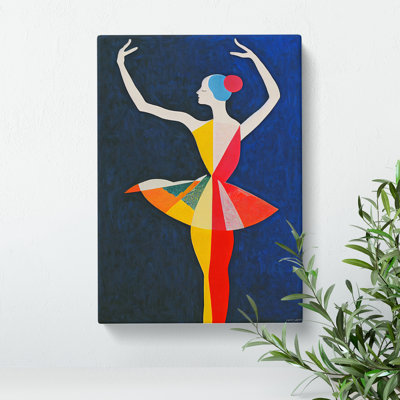 Wonderful Ballerina - Wrapped Canvas
