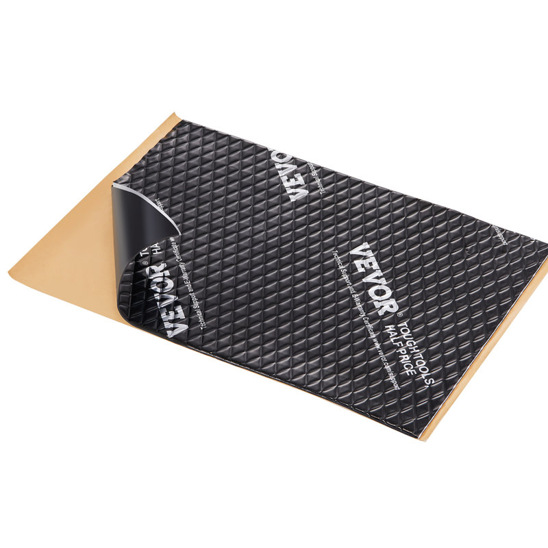 Tapis insonorisant pour voiture VEVOR, 80 mil butyl, isolation phonique