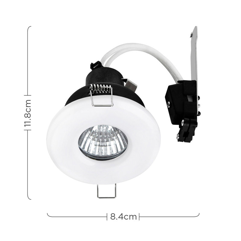 Bagley 3.35" Recessed Lighting Kit, 6500K LED