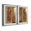 Vinatage Santa I - ensemble de 2 peintures-93371237-93371240-93723079