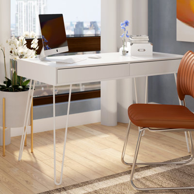 Jason Metal Base Writing Desk