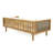 Claremont 3 Seater Daybed with Rattan Arms-1149442733