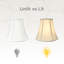 Royal Designs, Inc. BSO-704-8WH, abat-jour de base en forme de cloche véritable, 4 x 8 x 7,25, blanc-1925494023-1925494026