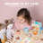 Tiny Land® Wooden Kids Play Coffee Maker Set