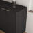 Fluted Sideboard Cabinet, Credenza With Adjustable Shelves-21677628-30184419