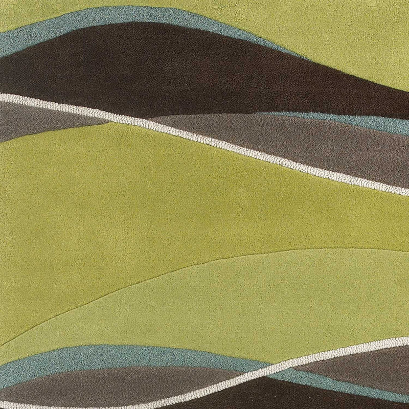Wool Indoor Rug, Rectangle 5' x 8'