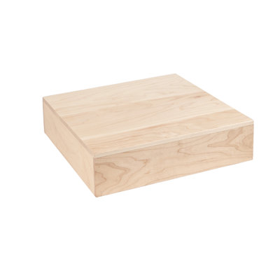 Blonde 12" x 3" Square Riser