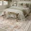 Tapis de style persan Haven Classic en terre cuite orange-1629365488