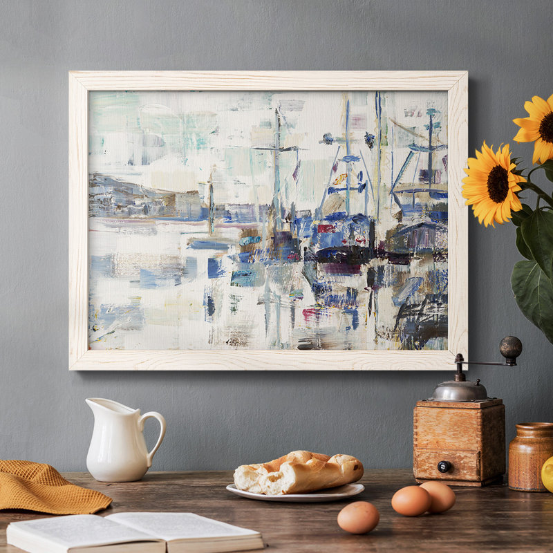 " Across A Line ", White, 38" W x 26" H