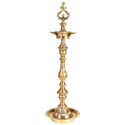 Lampe rituelle en laiton