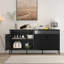 Buffet avec DEL et station de charge-614251419