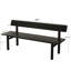 Banc de salle à manger en bois noir-998257409