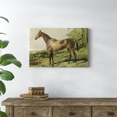 «Cassells Horse IV», reproduction d'art sur toile