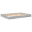 Vidaxl Bookcase Bed Grey Sonoma Engineered Wood