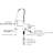 Avado Pull Down Single Handle Kitchen Faucet With Accessories-803237494