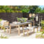 Dameyune Rectangular Outdoor Dining Table , 180cm cm W 90cm cm D