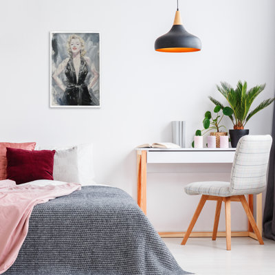 Giclée classique encadrée Marilyn, design par Lucille Lee