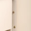 Console en bois naturel avec compartiments de tiroirs pour une utilisation efficace (détails distinctifs de la table de lavage naturel - deux tiroirs-921040011