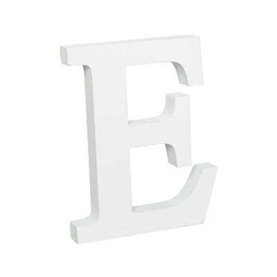 Text & Numbers Letter Block