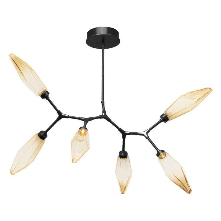 Rock Crystal LED Chandelier