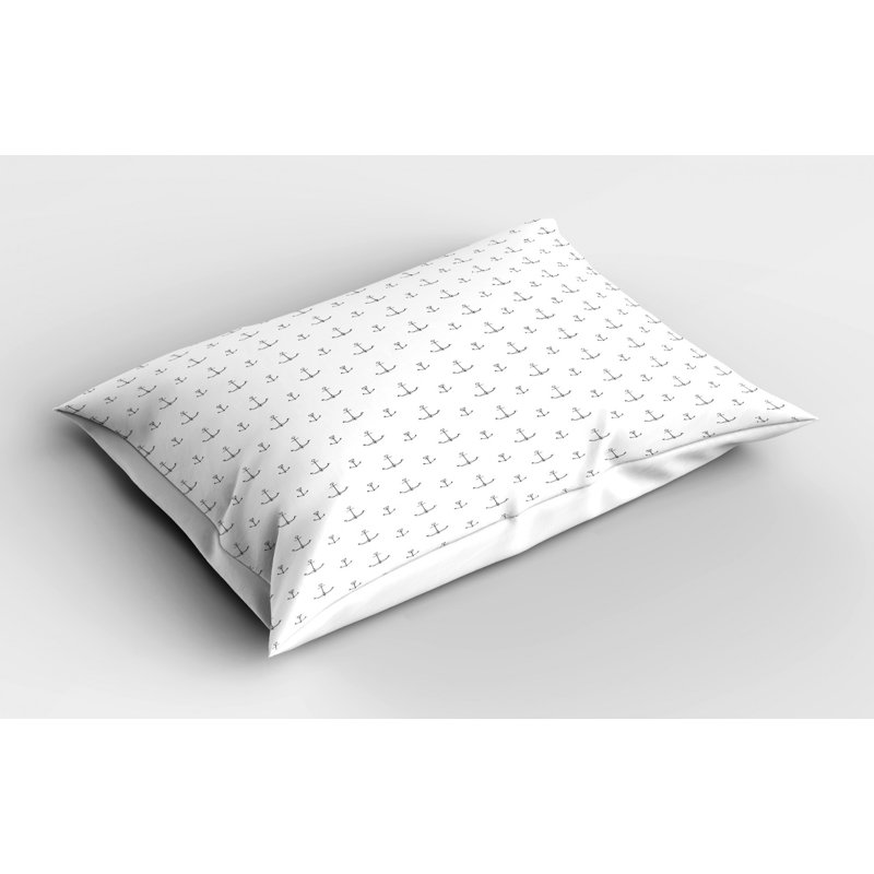 Retro Polyester Sham Set, King