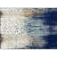 Tapis bleu abstrait Bellicent-1662870523