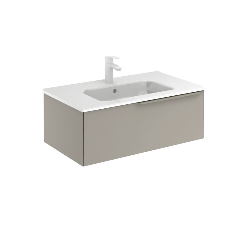 Ensemble de meuble-lavabo simple 32 po, Sable mat
