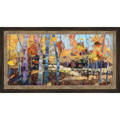 « cools of automne », reproduction d’art encadrée