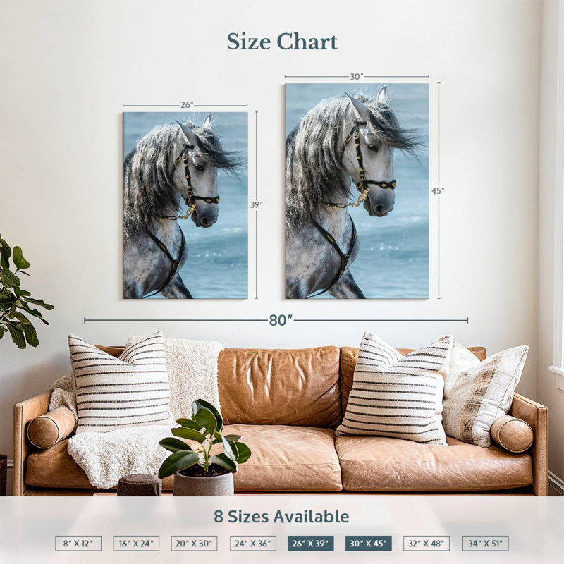 Brampt Equine, 39" H x 26" W